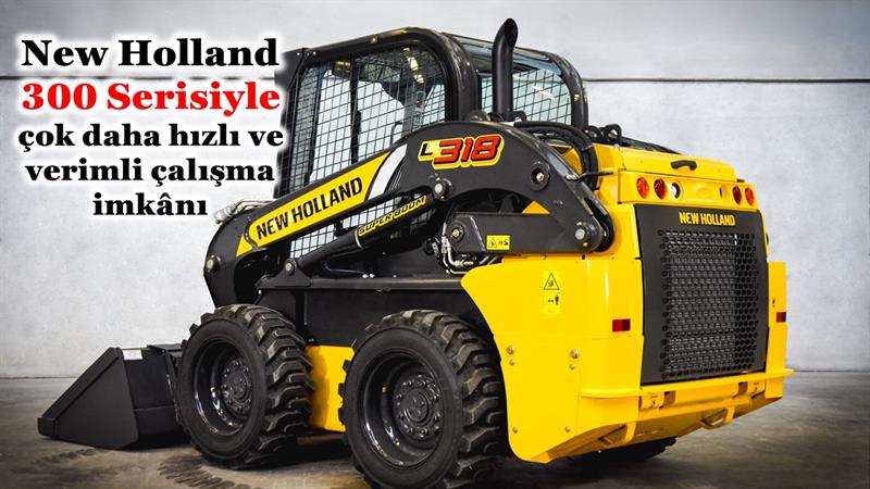 İş Makinası - NEW HOLLAND 300 SERİSİ MİNİ YÜKLEYİCİLER