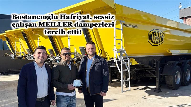 BOSTANCIOĞLU HAFRİYAT, SESSİZ ÇALIŞAN MEILLER DAMPERLERİ TERCİH ETTİ