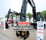 İş Makinası - HİDROMEK, Almanya’da düzenlenen Nordbau Fuarı’na katılıyor Forum Makina