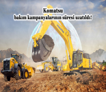 İş Makinası - KOMATSU BAKIM KAMPANYALARININ SÜRESİ UZATILDI Forum Makina