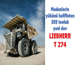 İş Makinası - Madenlerin yükünü hafifleten 305 tonluk yeni dev...Liebherr T 274 Forum Makina