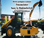 İş Makinası - Beton pompası uzmanı Putzmeister, Sany İş Makineleriyle de hedef büyütüyor Forum Makina