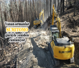 İş Makinası - Yanan ormanlar SUMITOMO gücü ile yeniden canlanıyor Forum Makina