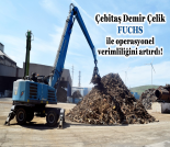 İş Makinası - ÇEBİTAŞ DEMİR ÇELİK FUCHS İLE OPERASYONEL VERİMLİLİĞİNİ ARTIRDI Forum Makina