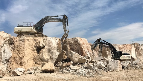 İş Makinası - Karamehmet Mermer, ocaklarda HİDROMEK ile çok daha güçlü