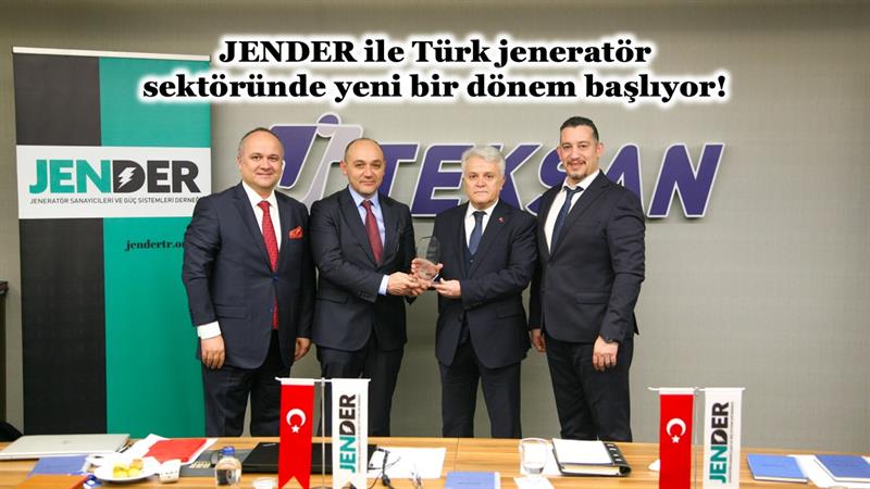 JENDER İLE TÜRK JENERATÖR SEKTÖRÜNDE YENİ BİR DÖNEM BAŞLIYOR