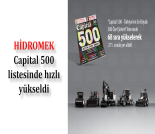 İş Makinası - HİDROMEK, Capital 500 listesinde hızlı yükseldi Forum Makina