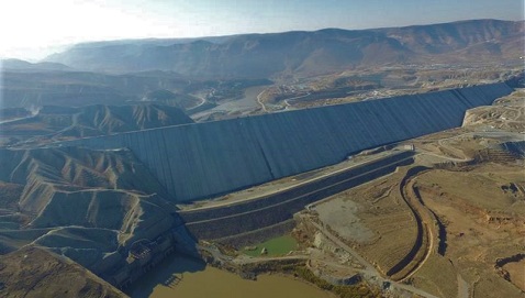İş Makinası - Ilısu Barajı ve HES Projesi’nde sona yaklaşıldı